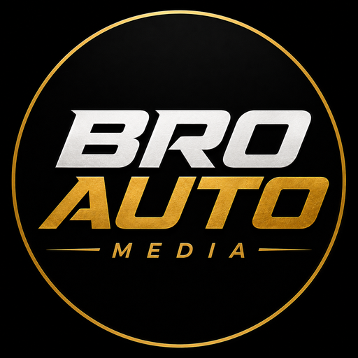 Bro Auto Media rund logo